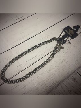Vintage Harley-Davidson 2015 Men's Pocket Money 25" Wallet Chain NWT HDMWC11009